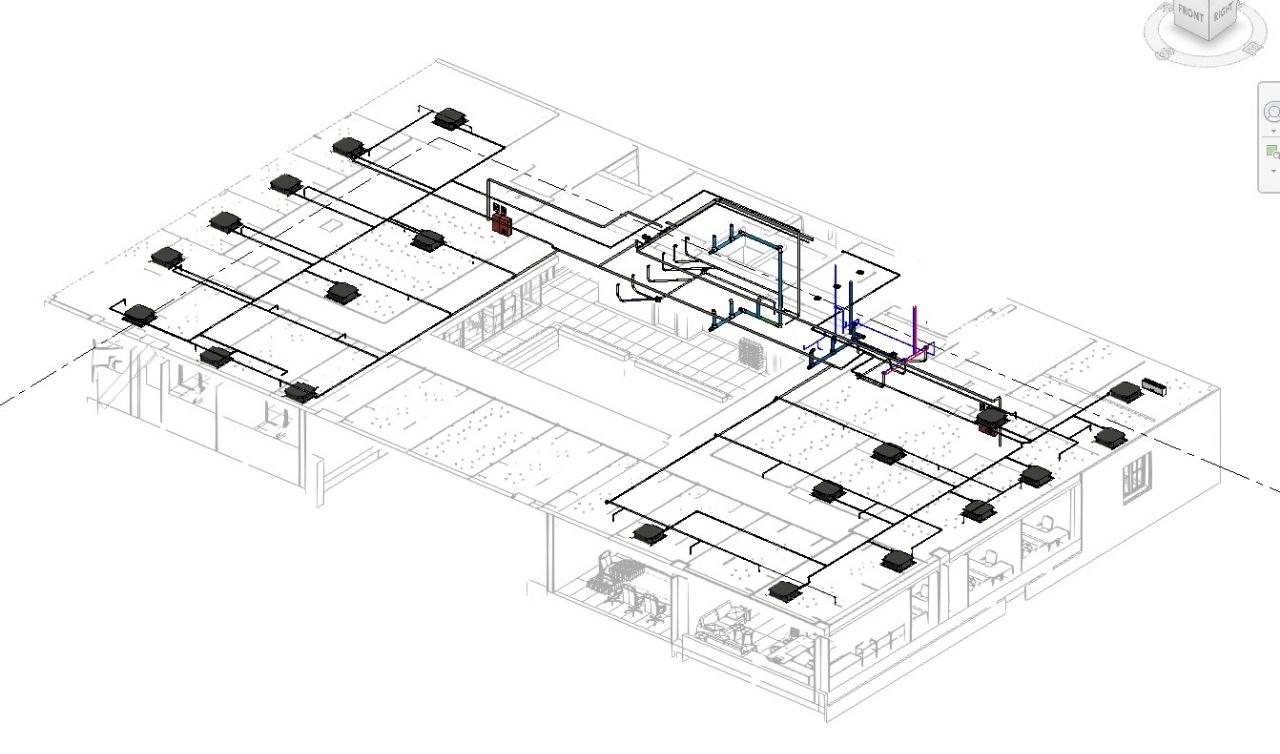 MEP Design using Revit – Administrative Facility