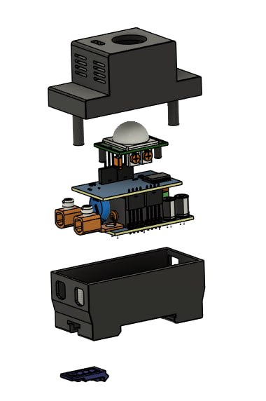 electric din rail enclousure